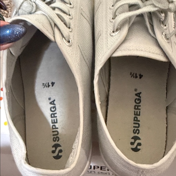 Superga 2740 Platform Grey Shoes - Picture 9 of 10